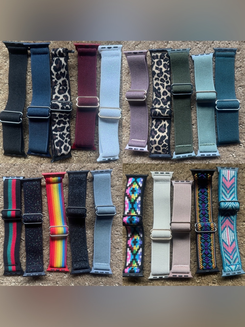 Smart watch bands lot of 20